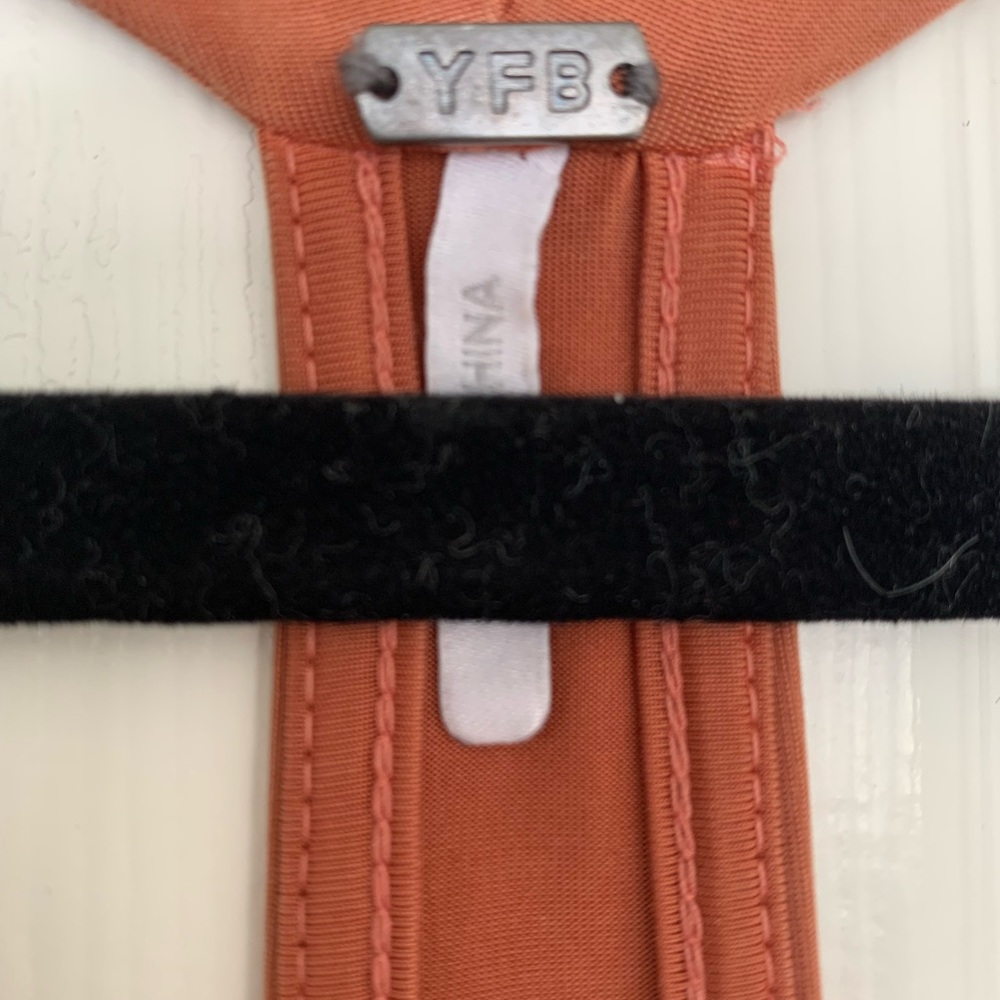 Asymmetrical Rust Dress - Picture 2 of 3